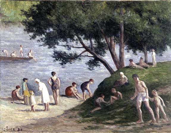 Méricourt, la plage